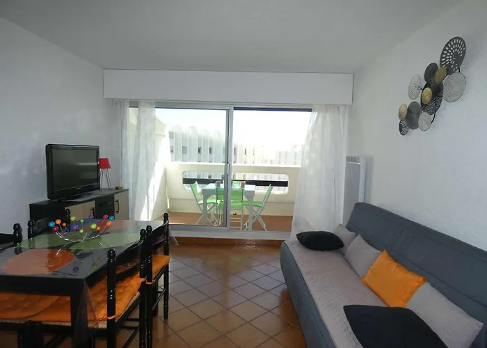 2 Pièces Cabine, Proche Plage, 5 Pers., Parking, Terrasse - Fr-1-328-201 Appartement La Grande Motte